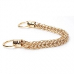 Metal Chain Handle with Rings, Length 36cm (ΒΑ000345) Color No1 Χρυσό