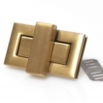Metal turn lock,rectangular  (ΒΑ000137) Color 04