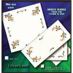 Embroidery Stamped Cloth Napkins ,4 pieces 50x50 cm - Petit Point Νο 14 Farbe 01