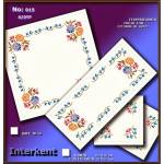 Embroidery Stamped Cloth Napkins ,4 pieces 50x50 cm - Cross-stitch Νο 15 Farbe 01
