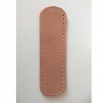 Eco Leather base for handmade bags Oval 32X9,5cm. (0203) Farbe Pink Gold