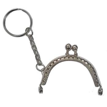 Frame Keyring clasp for wallets 5 cm. With Ball KX-050