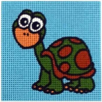 Gobelin L "Turtle" Embroidery Kit Frame 20x20cm (06.25)