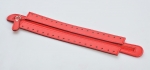 Simple eco-leather zipper, 25-30cm length. (ΒΑ000018) Color 16