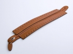 Simple eco-leather zipper, 25-30cm length. (ΒΑ000018) Color 03