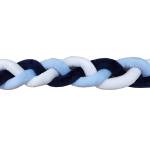 Knot Yarn – Nestchen für Babybetten, handgewebt, weiches Knotenkissen, Baby Bettwäsche Farbe 02