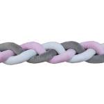 Knot Yarn – Nestchen für Babybetten, handgewebt, weiches Knotenkissen, Baby Bettwäsche Farbe 09
