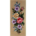 Πίνακες Κεντήματος "Λουλούδια" διάσταση 55 x 22 cm Gobelin-Diamant Χρώμα 18.621