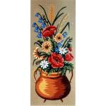 Πίνακες Κεντήματος "Λουλούδια" διάσταση 55 x 22 cm Gobelin-Diamant Χρώμα 18.623
