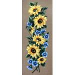 Πίνακες Κεντήματος "Λουλούδια" διάσταση 55 x 22 cm Gobelin-Diamant Χρώμα 18.625