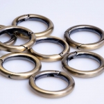Metal O Ring with Mechanism 20mm. SMALL (BA000117) Color Νο4 Μπρονζέ