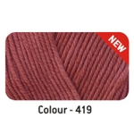 Αρετή και Smooth solid & multi colours Χρώμα 419