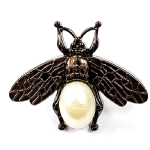 Διακοσμητικό Ταμπελάκι Ομορφιάς Μέλισσα Πέρλα , 2.5εκ ( 0609) Χρώμα 01