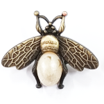 Διακοσμητικό Ταμπελάκι Ομορφιάς Μέλισσα Πέρλα , 2.5εκ ( 0609) Χρώμα 04
