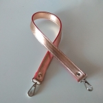 Eco Leather  strap with hooks  70cm. (0103) Color Pink Gold