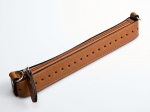 Zipper Full ,Φερμουάρ 20εκ.  από τεχνητό δέρμα για Τσάντες (BA000007) Χρώμα Ταμπά