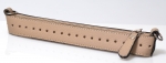 Zipper Full , Φερμουάρ 25εκ. από τεχνητό δέρμα  για Τσάντες (BA000006) Χρώμα Μπέζ Πούρου