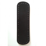 Eco Leather Πάτος Τσάντας Oval από οικολογικό τεχνητό δέρμα  32X9,5εκ. (0203) Χρώμα Μαύρο