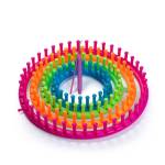 Knitting Loom Στρογγυλό Χρωματιστό Prym  Σετ 4 Τεμαχίων 135mm/180mm/230mm/280mm  624160