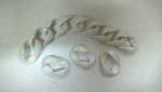 Ketten ring für Taschen Νο 114 Farbe 2 Λευκό