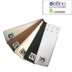 Eco Leather Γλωσσάκι Τσάντας από τεχνητό οικολογικό δέρμα με Κούμπωμα 21εκ. Χ 7εκ. (0303)