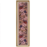  Πίνακες Κεντήματος "Λουλούδια"  διάσταση 15 x 90 cm Gobelin-Diamant Χρώμα 45.253