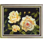 Πίνακας Κεντήματος ''Φρούτα και Λουλούδια " διάσταση   60x80 cm Gobelin-Diamant Χρώμα 10.547