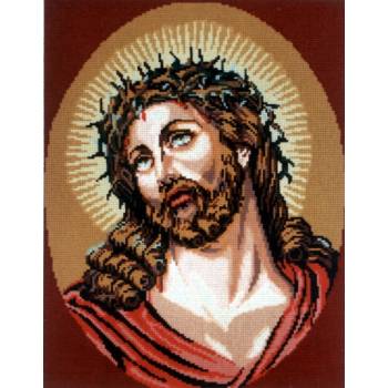 Κάδρο Κεντήματος "Ιησούς Χριστός" διάσταση 35 x 50 cm 14.750 Gobelin-Diamant