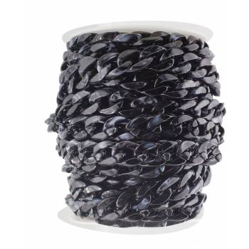 Resin chain for handmade bags - 3 cm ring size 3003-18