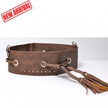Band for Sugar Pouch Bag with Eco Leather Tassel Draw Cord ,9εκ. (ΒΑ000435)