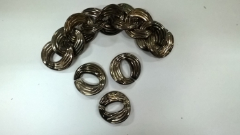 Repousse Chain Ring for bags (0225)