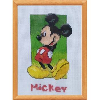 KIT Καδράκια Παιδικά Μετρητό Disney Mickey Mouse 25x20cm ΚΙΤ 19063/2575