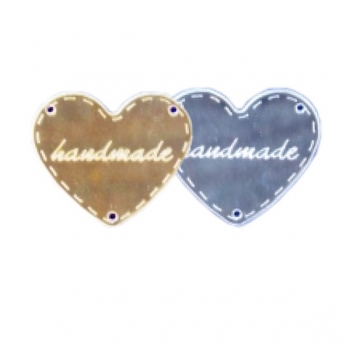 Ταμπελάκι Καθρέφτης Handmade Καρδιά 45mm